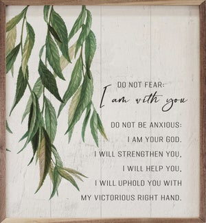 I Am With You Greenery White